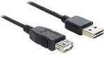 EASY-USB 2.0 Verl&auml;ngerungskabel, USB-A Stecker > USB-A Buchse