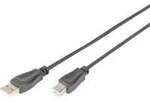 USB 2.0 Anschlusskabel USB-A (Stecker) > USB-B (Stecker)