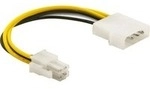 Power 4P St.>P4 Pin Stecker, Kabel