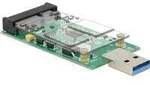 Konverter USB 3.0 A Stecker -> mSATA