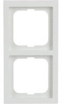Rahmen zwei-fach future linear 1722-184K Kunststoff gl&auml;nzend Unterputz IP20