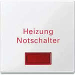Wippe f&uuml;r Heizungsnot-Schalter Kontrollfenster