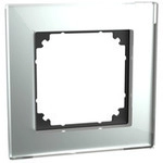 Rahmen Glas einfach diamant/silber, Typ 489160, Schutzart IP20, Schlagfestigkeit IK02