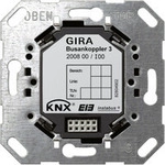 Busankoppler 3 f&uuml;r KNX System Typ 200800 Unterputz mit Krallen- und