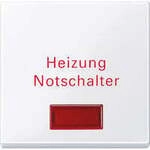 Wippe Ausschalter mit Kontrollfenster f&uuml;r Heizung Notschalter