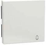 Wippe Klingel f&uuml;r Wechselschalter, Kreuzschalter und Taster, gl&auml;nzend, Thermoplast