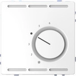 Raumthermostat RT-Regler Lotos Wei&szlig; 230 Volt Wechselkontakt mit