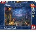 Puzzle Thomas Kinkade: Disney Die Sch&ouml;ne und das Biest