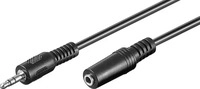goobay 50090, goobay Audiokabelverl&auml;ngerung 3,5mm-Klinke > 3,5mm Buchse,