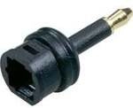 Toslink-Kupplung auf 3,5 mm, Adapter