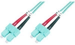 LWL Patchkabel, Duplex, SC > SC Stecker, Multimode OM3