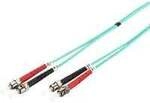 LWL Patchkabel, Duplex, ST > ST Stecker, Multimode OM3