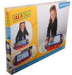 Magnetische Maltafel mit 4 Stempeln und Stift, Lerntafel