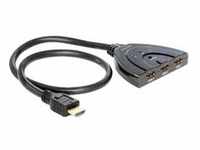 HDMI Switch HDMI-A Stecker > 3x HDMI-A Buchse - schwarz, 60cm