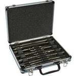 Bohrer-Mei&szlig;elset D-42400, SDS-plus, 13-teilig, Mei&szlig;el- & Bohrer-Satz