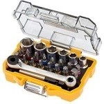 Schrauber Bit- und Ratschen-Set DT71516, 24-teilig, Werkzeug-Set