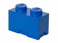 LEGO Storage Brick 2 blau, Aufbewahrungsbox - blau