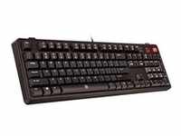 Meka Pro Lite Gaming, Gaming-Tastatur - schwarz, DE-Layout, Cherry MX Blue