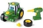 Bau dir deinen Johnny Traktor mit Schraubendreher zum Zusammenbauen,