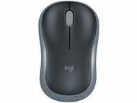 Logitech 910-002238, Logitech Wireless Mouse M185, Maus grau, Retail Anschlussart: