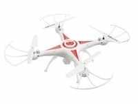 Quadrocopter GO! VIDEO, Drohne - weiß/rot