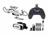 Angle 120 VR Drone WideAngle Altitude HD FPV WiFi, Drohne - weiß/schwarz