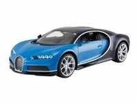 Bugatti Chiron, RC - blau/schwarz, 1:14