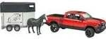 RAM 2500 Power Wagon mit Pferdeanh&auml;nger, Modellfahrzeug