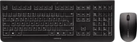 CHERRY JD-0710FR-2, CHERRY DW 3000, Desktop-Set schwarz, FR-Layout