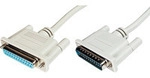 Serielles Datatransfer Verl&auml;ngerungskabel, D-Sub25 (Stecker) > D-Sub25 (Buchse)