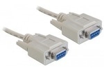Seriell Nullmodem 9 pin female auf 9 pin female 1.8 m, Kabel
