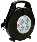 Vario-Line Mini-Kabeltrommel 4-fach