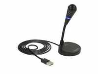 USB Mikrofon - schwarz, USB, Plug & Play