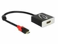 USB Adapter, USB-C Stecker > HDMI Buchse - schwarz, 20cm