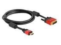 Adapter HDMI A (Stecker) > DVI (Stecker) - schwarz, 2 Meter