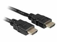 High Speed HDMI-Kabel mit Ethernet - schwarz, 2 Meter