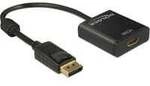 Adapter Displayport 1.2> HDMI Buchse 4K