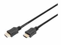 HDMI High Speed Kabel mit Ethernet, Typ A - schwarz, 5 Meter