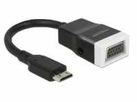 Adapter HDMI mini C St. -> VGA Bu - 15 cm (inkl. Anschlüsse)