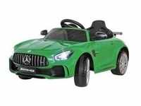Ride-on Mercedes-Benz AMG GT R, Kinderfahrzeug - grün, 12 V