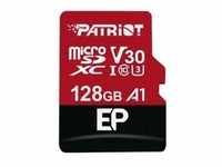 EP 128 GB microSDXC, Speicherkarte - schwarz/rot, UHS-I U3, Class 10, V30, A1