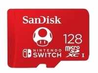 Nintendo Switch 128 GB microSDXC, Speicherkarte - rot, UHS-I U3, V30