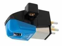 AT-VM95C, Tonabnehmer - schwarz/blau, MM-Tonabnehmer, 1/2 Zoll Befestigung