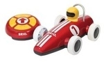 RC Rennwagen mit Fernsteuerung , Spielfahrzeug - rot/weiß RC Rennwagen mit Fernsteuerung , Spielfahrzeug - rot/weiß