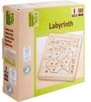 Holz Labyrinth Geschicklichkeitsspiel 12 x 12 Zentimeter