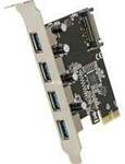PCI Express Karte > 4x USB 3.0, USB-Controller