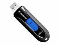JetFlash 790K 256 GB, USB-Stick - schwarz/blau, USB-A 3.2 Gen 1