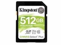 Canvas Select Plus 512 GB SDXC, Speicherkarte - schwarz, UHS-I U3, Class 10, V30