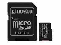 Canvas Select+ 64 GB microSDXC, Speicherkarte - schwarz, 3er-Pack, UHS-I U1,...