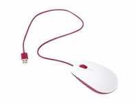 offizielle Raspberry Pi Maus - weiß/rot